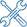 Wrench and screwdriver icon